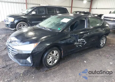 2019 Hyundai Elantra Sel from USA, damaged, VIN 5NPD84LF4KH421680